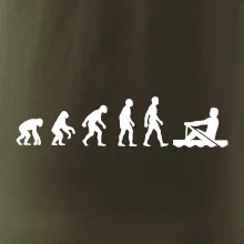 Evolúcia veslovanie 1 človek