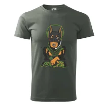 Bojový doberman (Pecka design)