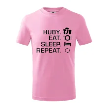 Huby Eat Sleep Repeat