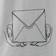 Obálka pôšták jedným ťahom