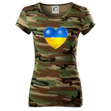 Ukrajina srdce vlajka Ukrajina srdce vlajka