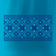 Ukrajinský vzor - modrý