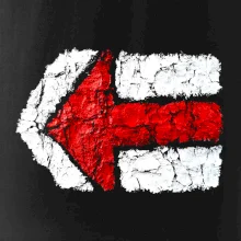 Párová turistická značka  červená