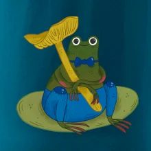 Žaba s hubou (studio-arte.cz)