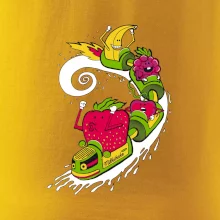 Milkshake vlak kreslený