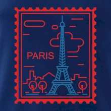 Paríž známka jednoduchá Paríž známka jednoduchá