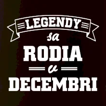 Legendy sa rodia v decembri