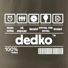 Čiarový kód - dedko