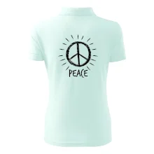 Peace symbol čiernobiely