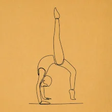 Gymnastika na rukách jedným ťahom