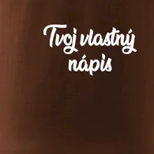 Tvoj vlastný nápis písací - na prsníku