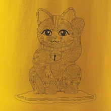 Mačka mávajúca mandala