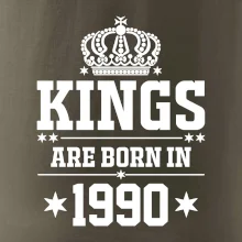 Kings are born in 1990