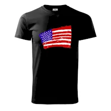 Americká vlajka ohnutá Americká vlajka ohnutá