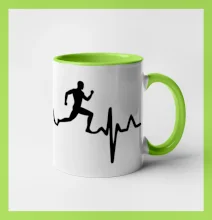 EKG bežec - muž EKG bežec - muž