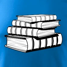 Knihy čiernobiele na sebe