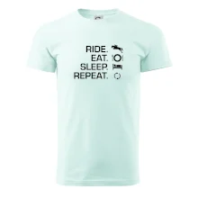Ride Eat Sleep Repeat Kôň Ride Eat Sleep Repeat Kôň