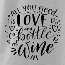 All you need is love and bottle of wine
