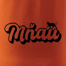 Mňau nápis