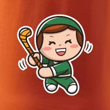 Ikona pozemný hokej holka