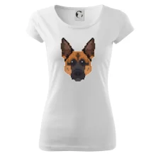 Nemecký ovčiak - Rozpixelovaný