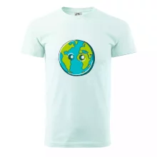 Planéta krajiny gombík (Pecka design)