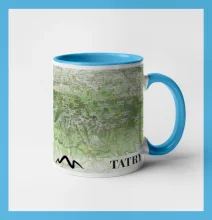 Hrnček mapa Tatry