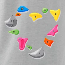 Lezenie na stene - srdce