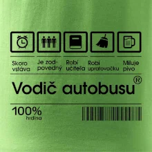 Čiarový kód - Vodič autobusu