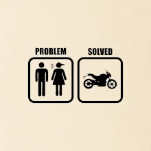 Problém cestná motorka