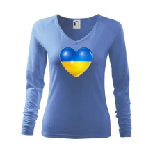Ukrajina srdce vlajka Ukrajina srdce vlajka
