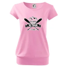 K vode - pádla hory (vlastný nápis)