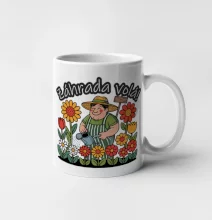 Záhrada volá - záhradník a slnečnice