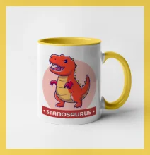 Dinosaurie mená - oranžový dinosaurus