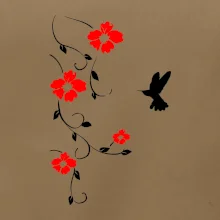 Kvetina a vtáčik