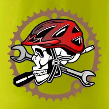 Lebka biker opravár Lebka biker opravár