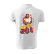 Baník ťaží Bitcoiny