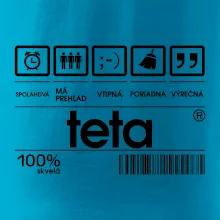 Čiarový kód - teta