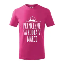 Princezné sa rodia v marci