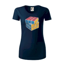 Rubikova kocka kreslená