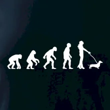 Jazvečík Evolúcia žena Jazvečík Evolúcia žena