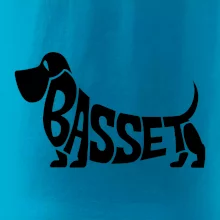 Basset nápis v tele