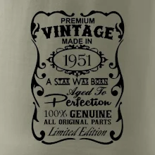 Vintage Etiketa - 1951