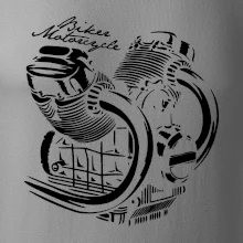 Biker Motorcycle motor