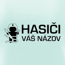 Hasiči postavička - vlastný nápis