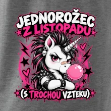 Novembrový punkový jednorožec s čírom
