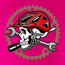 Lebka biker opravár