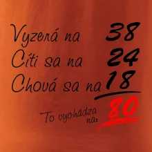 Vyzerá, cíti sa, chová sa - 80 rokov