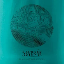 Severák - vrstevnice v kruhu