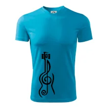 Husľový kľúč gitara Husľový kľúč gitara